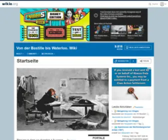 Napoleonwiki.de(Baseball wett tipps heute) Screenshot