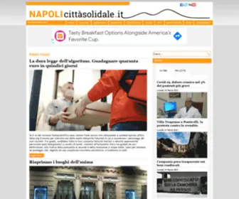 Napolicittasolidale.it(Napoli città sociale) Screenshot