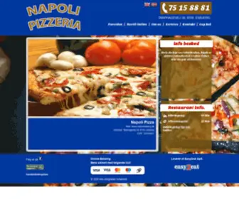 Napoliesbjerg.dk(Napoli Pizza) Screenshot