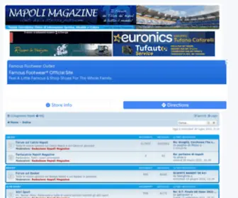 Napolimagazine.info(Il Forum di Napoli Magazine) Screenshot