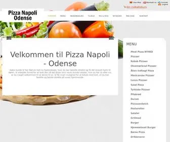 Napoliodense.dk(Pizza Napoli Pizza i Odense) Screenshot