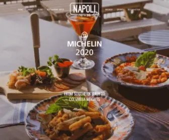 Napolipastabar.com(Napoli Pasta Bar) Screenshot