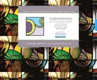 Napolitanospa.com(Napolitano Skin and Body Studio) Screenshot