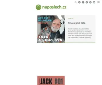 Naposlech.cz(Audioknihy a vše o nich) Screenshot