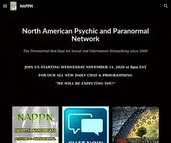 Nappn.net(North American Psychic & Paranormal Network) Screenshot