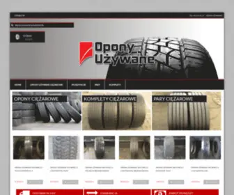 Naprawasamochodow.com(Opony używane ciężarowe) Screenshot