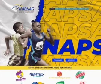 Napsacbb.com(Barbados Primary School Athletics) Screenshot