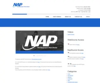 Napsandiego.com(National Autobody Parts) Screenshot