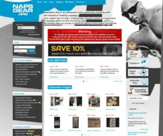 Napsgear.org(GENEZA PHARMACEUTICALS) Screenshot