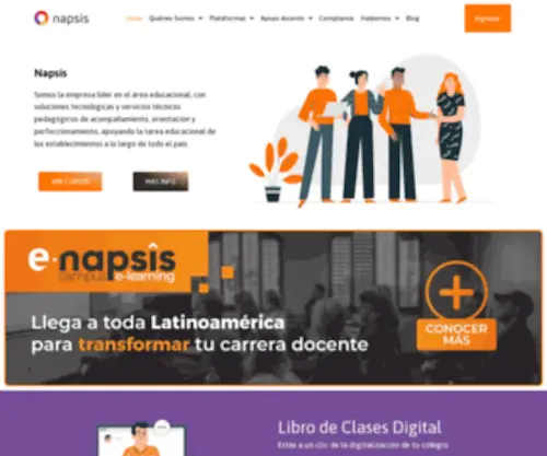 Napsis.com(Innovando y aportando a la educación) Screenshot