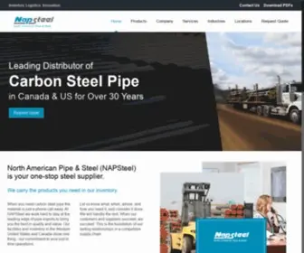 Napsteel.com(Nap Steel) Screenshot