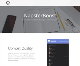 Napsterboost.com(NapsterBoost) Screenshot