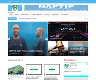 Naptip.gov.ng(Naptip) Screenshot