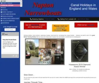 Napton-Marina.co.uk(Napton Narrowboats) Screenshot