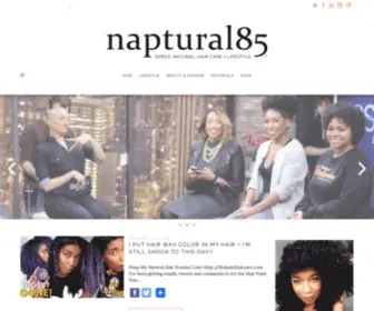 Naptural85.com(Natural Hair Care Tips) Screenshot