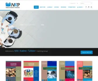 Napublisher.org(Noble Academic Publisher) Screenshot