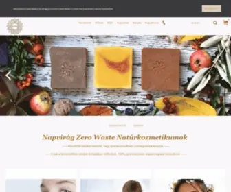 NapViragszappan.hu(Natúr szappan) Screenshot