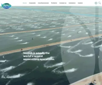 Naqua.com.sa(National Aquaculture Group (NAQUA)) Screenshot