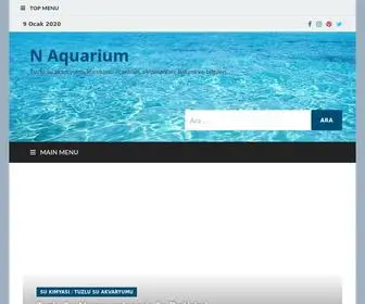 Naquarium.com(Ana Sayfa) Screenshot