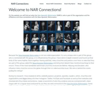 Narconnections.com(NAR Connections) Screenshot