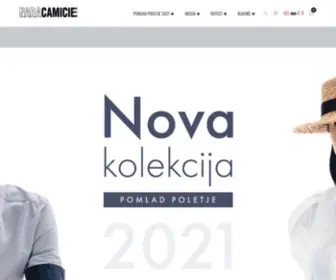 Naracamicienovagorica-Shop.si(Naracamicie Online) Screenshot