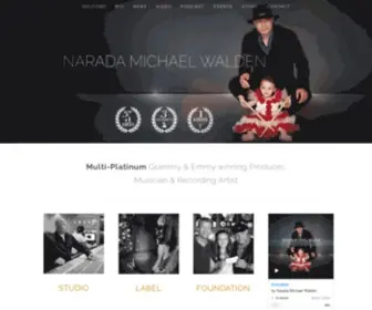 Naradamichaelwalden.com(Narada Michael Walden) Screenshot