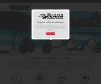 Narahookah.com(Narahookah) Screenshot