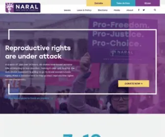 Naral.org(NARAL Pro) Screenshot