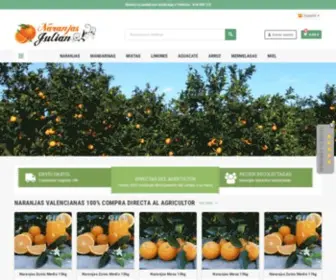 Naranjasjulian.com(Naranjas Online) Screenshot