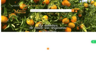 Naranjasmarisa.com(Comprar naranjas de Valencia online) Screenshot