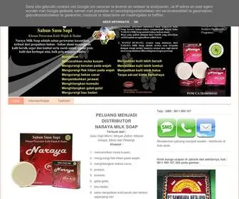 Narayamilksoap.com(NARAYA Milk Soap) Screenshot