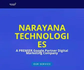 Narayanatechnologies.com(Narayana Technologies) Screenshot