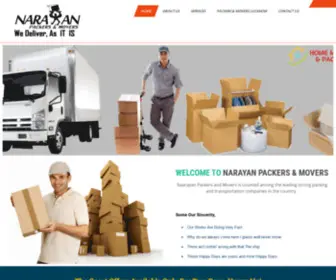 Narayanpackers.com(Narayanpackers) Screenshot