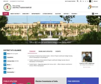 Narayanpur.gov.in(Adilabad District) Screenshot