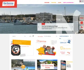 Narbonne-Tourism.co.uk(Narbonne Tourisme) Screenshot