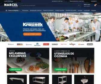 Narcel.com.br(Equipamentos para Gastronomia) Screenshot
