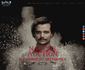 Narcosauction.com(Narcos Auction) Screenshot