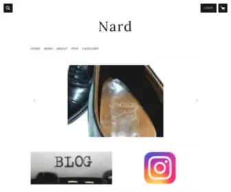 Nard-Shopping.com(Shop Nameでもある【Nard】＝【オタク（追求心と言う意味）】) Screenshot