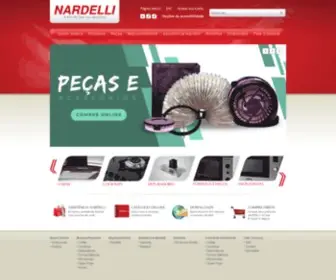 Nardelli.com.br(Fornos Elétricos) Screenshot