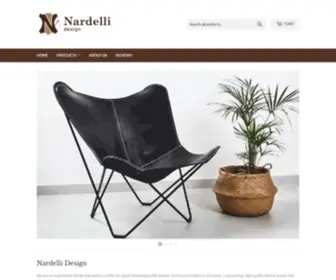 Nardellidesign.com(The most valued pieces of furniture are those that stand out in any room. Leather furniture) Screenshot