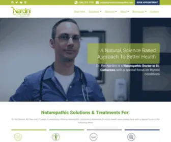 Nardininaturopathic.com(Dr. Pat Nardini) Screenshot