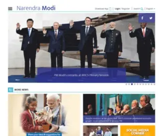 Narendramodi.in(Narendramodi) Screenshot