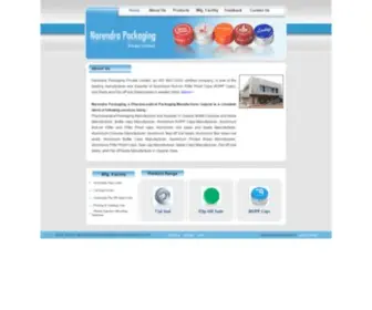 Narendrapackaging.com(Narendra Packaging Pvt) Screenshot