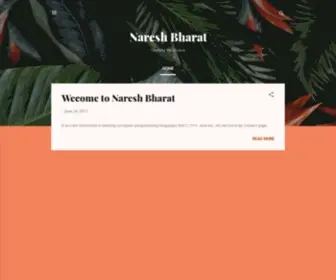 Nareshbharat.com(Naresh Bharat) Screenshot