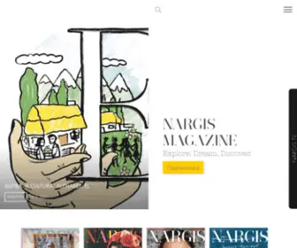 Nargismagazine.com(Главная) Screenshot