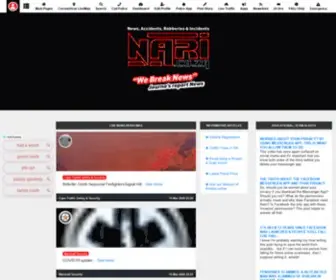 Nari.co.za(News, Accidents, Robberies, Incidents) Screenshot