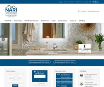 Naridallas.org(Home Remodeling Dallas TX) Screenshot