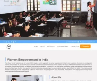 Narisewasamiti.com(Nari Sewa Samiti) Screenshot