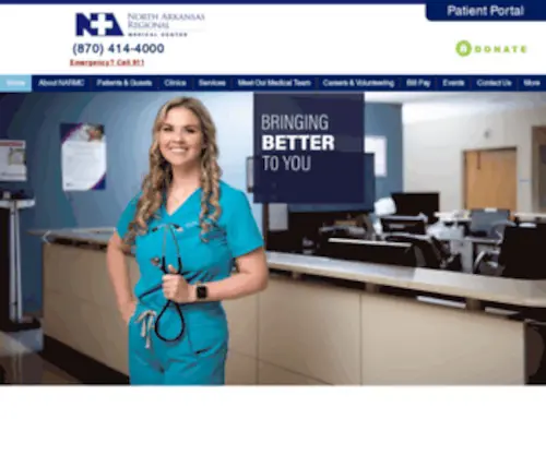 Narmc.com(North Arkansas Regional Medical Center) Screenshot