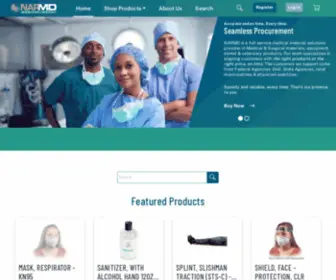 Narmd.com(NAR Medical Depot) Screenshot